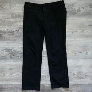 Gap True Straight Black Pants 6R
